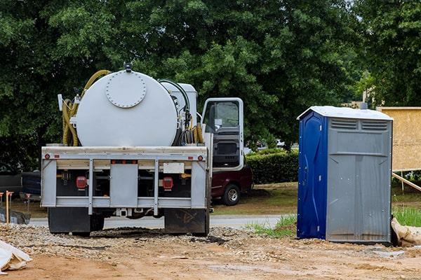 workers at Virginia Beach Porta Potty Rental